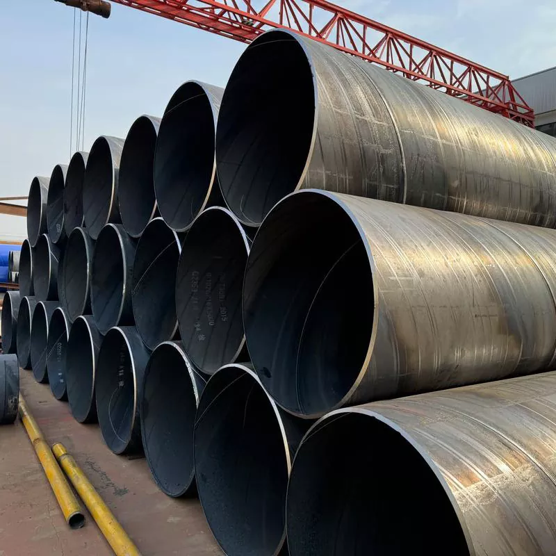 Musta spiraalihitsattu putki